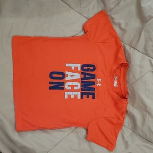 Boys under armour sports wear shirt